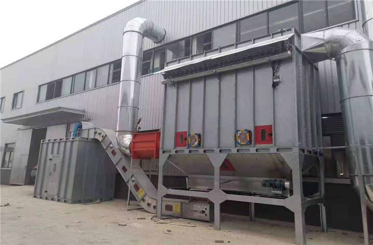 刮板式中央除尘器