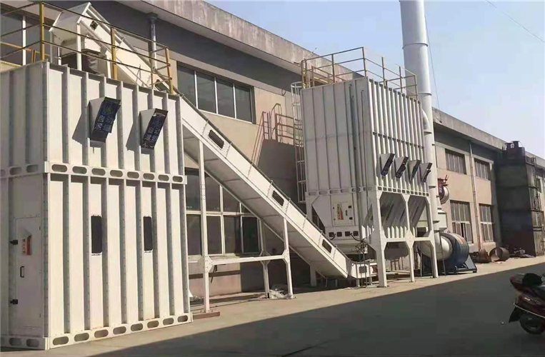 刮板式中央除尘器